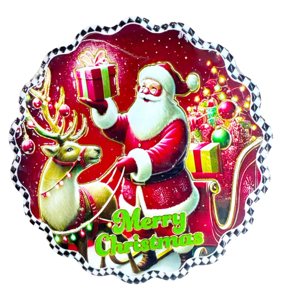 Posa Vaso Ceramico Navideño A