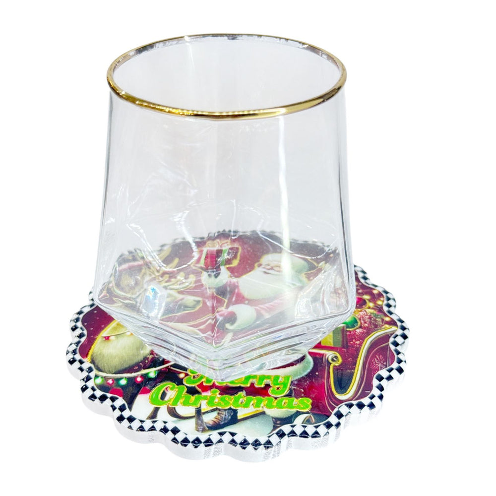 Posa Vaso Ceramico Navideño A