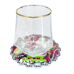Posa Vaso Ceramico Navideño A