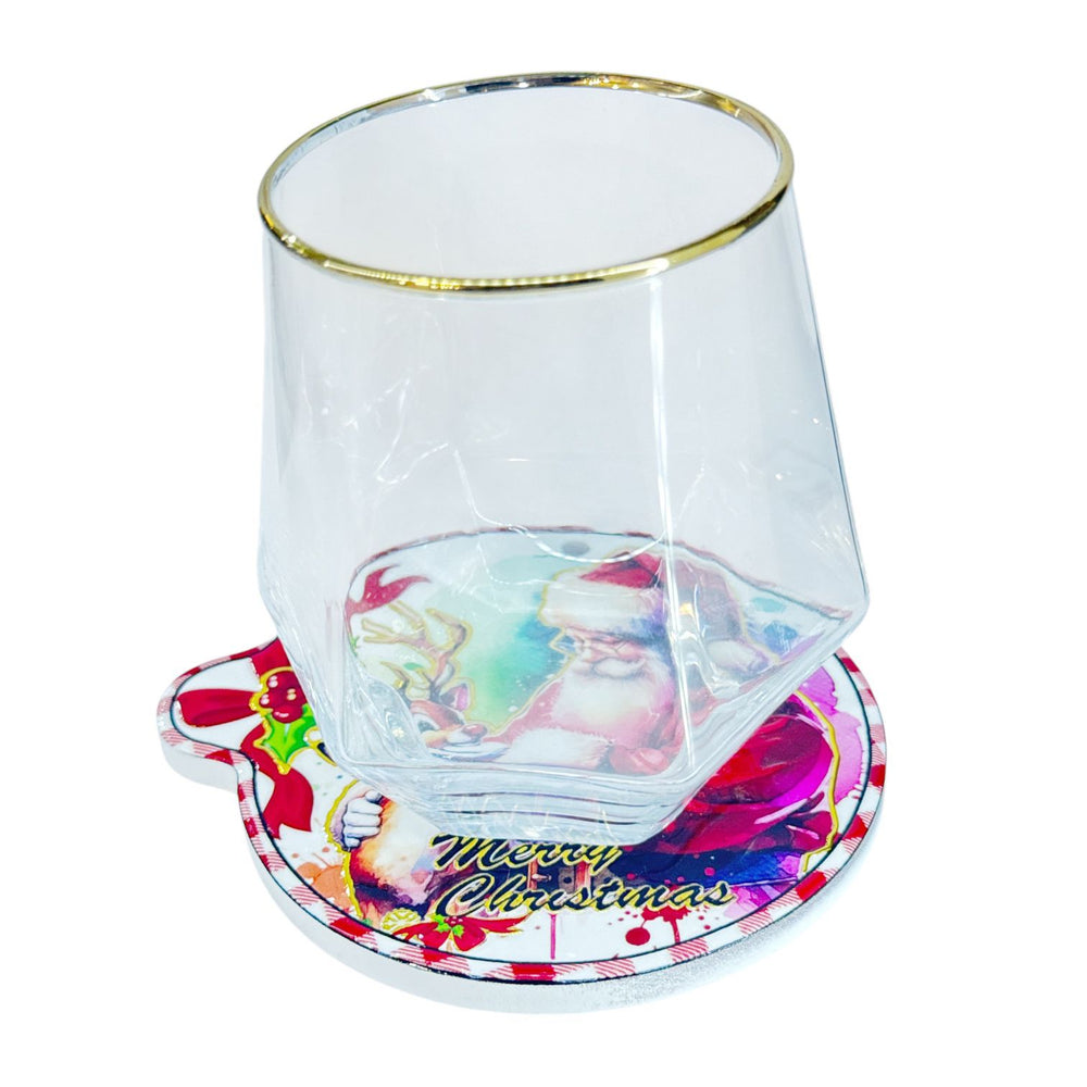 Posa vaso Cerámico Navideño I