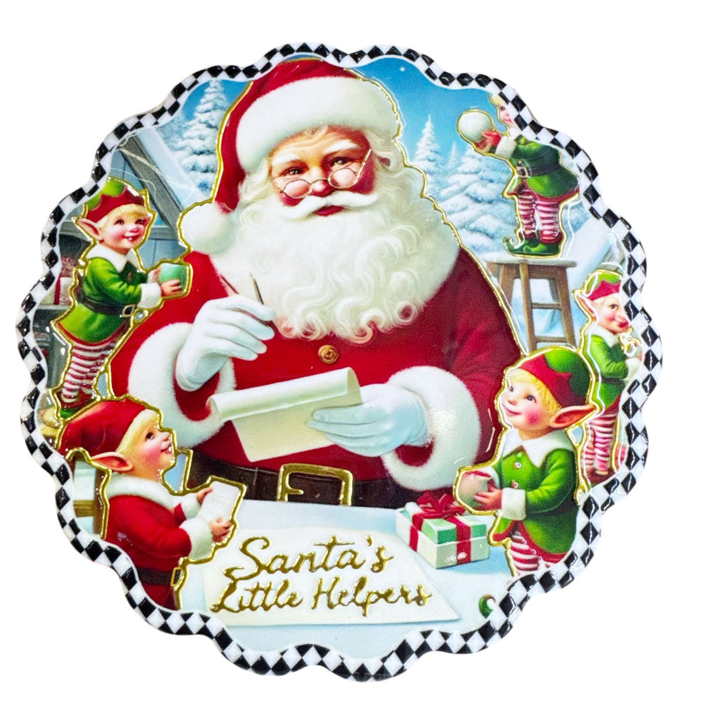 Posa vaso Ceramico Navideño D