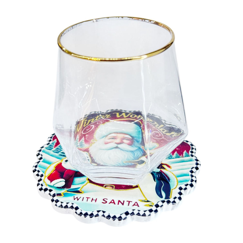 Posa vaso Ceramico Navideño B