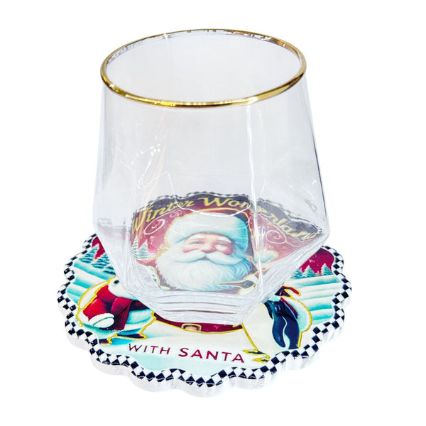 Posa vaso Ceramico Navideño B