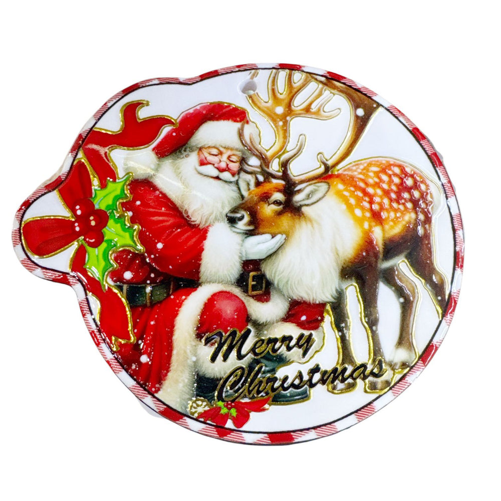 Posa vaso Ceramico Navideño V