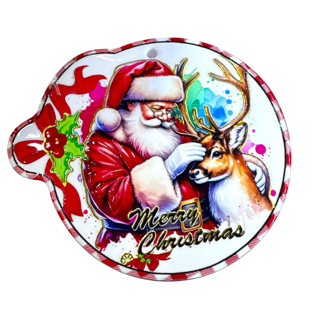 Posa vaso Ceramico Navideño IV