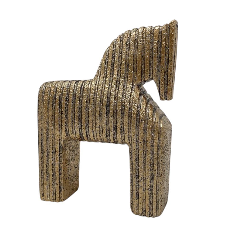Caballo Decorativo DORADO