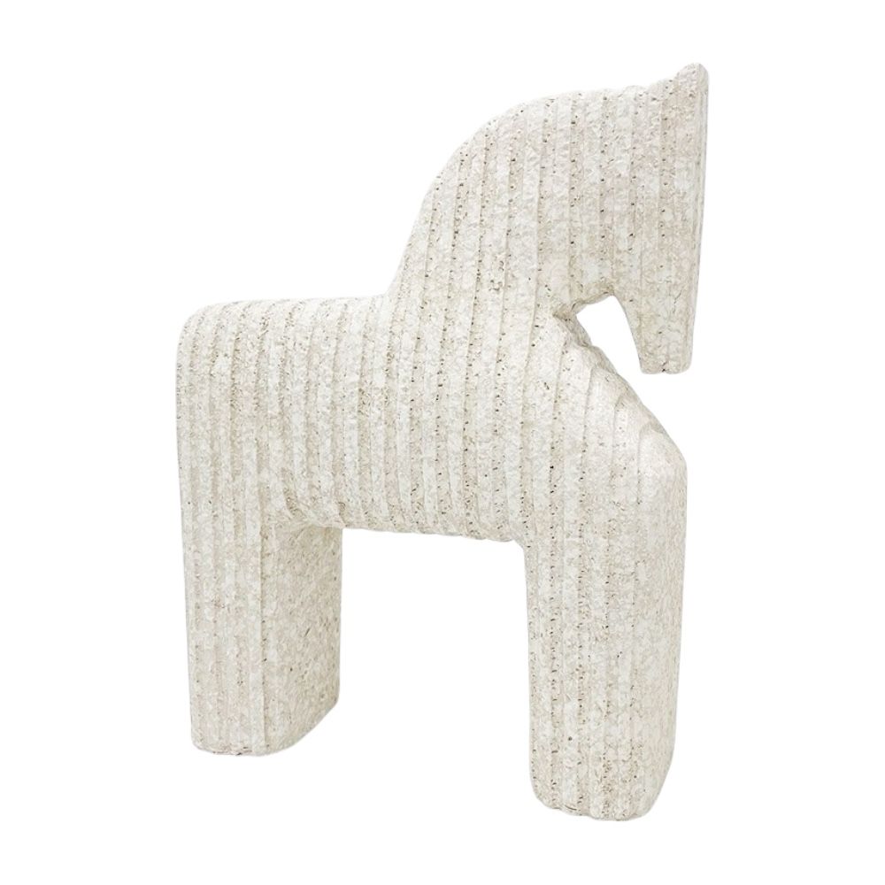 Caballo Decorativo CREMA