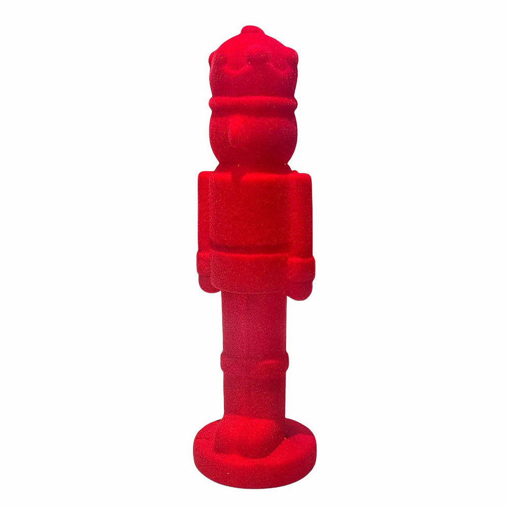 Cascanueces Grande Terciopelo ROJO