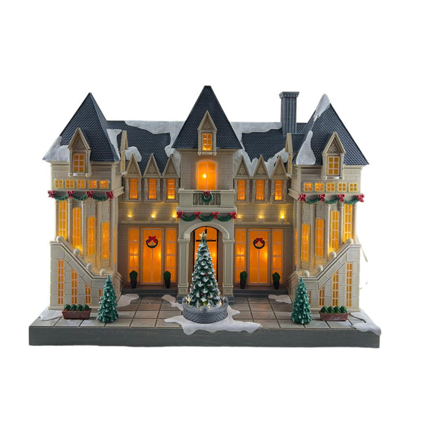 Mansion Navideña con Luces