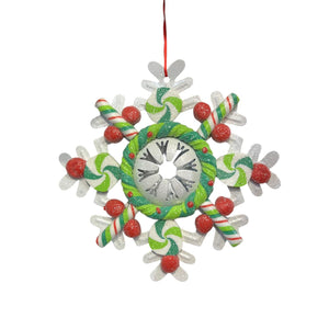 Colgante Navideño CORONA DE DULCES