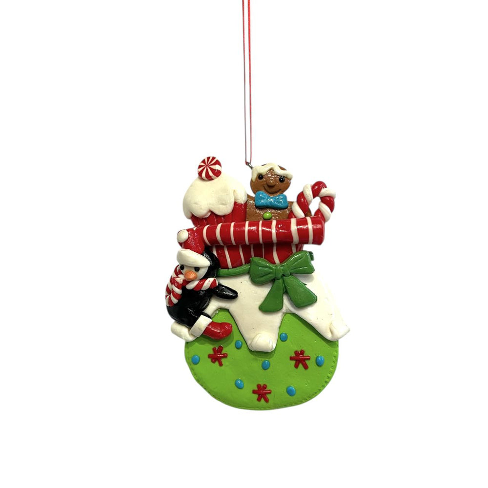 Colgante Navideño BOLSA PINGÜINO