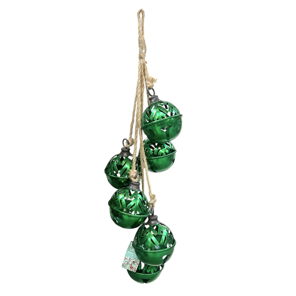 Adorno Colgante de Cascable X6 VERDE 60CM