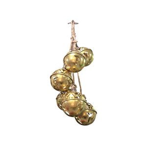Adorno Colgante de Cascable X6 DORADO 60CM