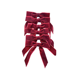 Lazo x 6 Guinda 12x12CM