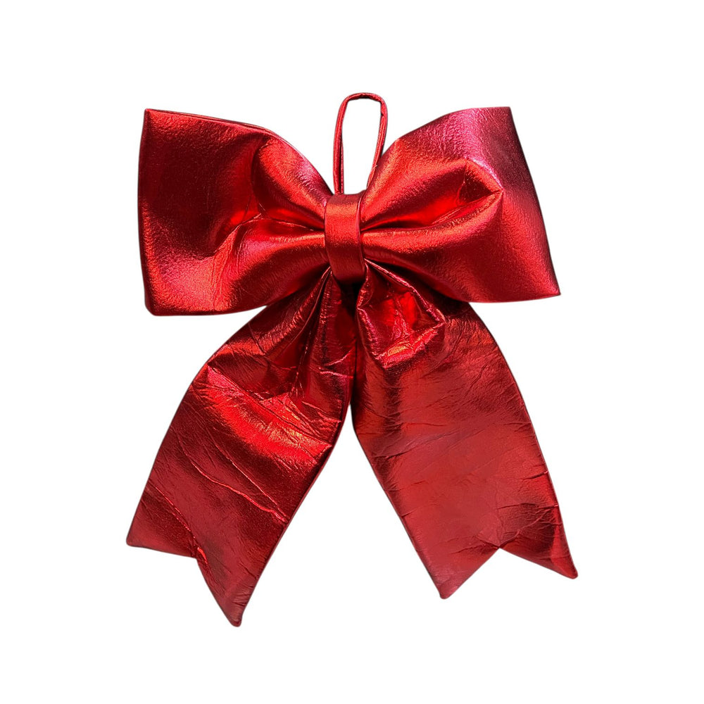Lazo Navideño Rojo 40x60CM