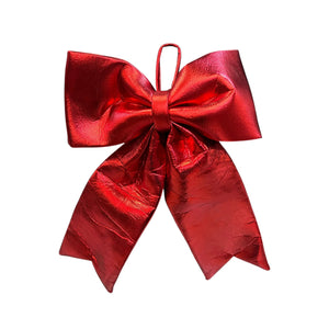 Lazo Navideño Rojo 40x60CM