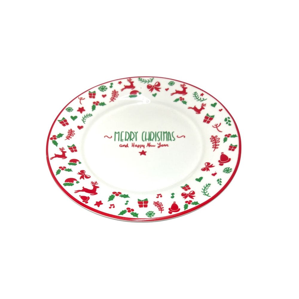 Plato Naideño Pequeño Merry Christmas