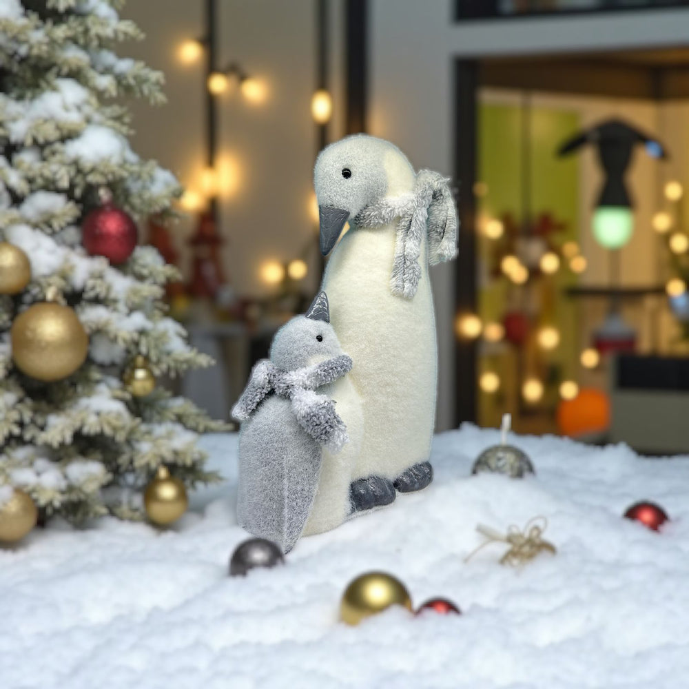 Pingüinos Navideños 25x10x38CM