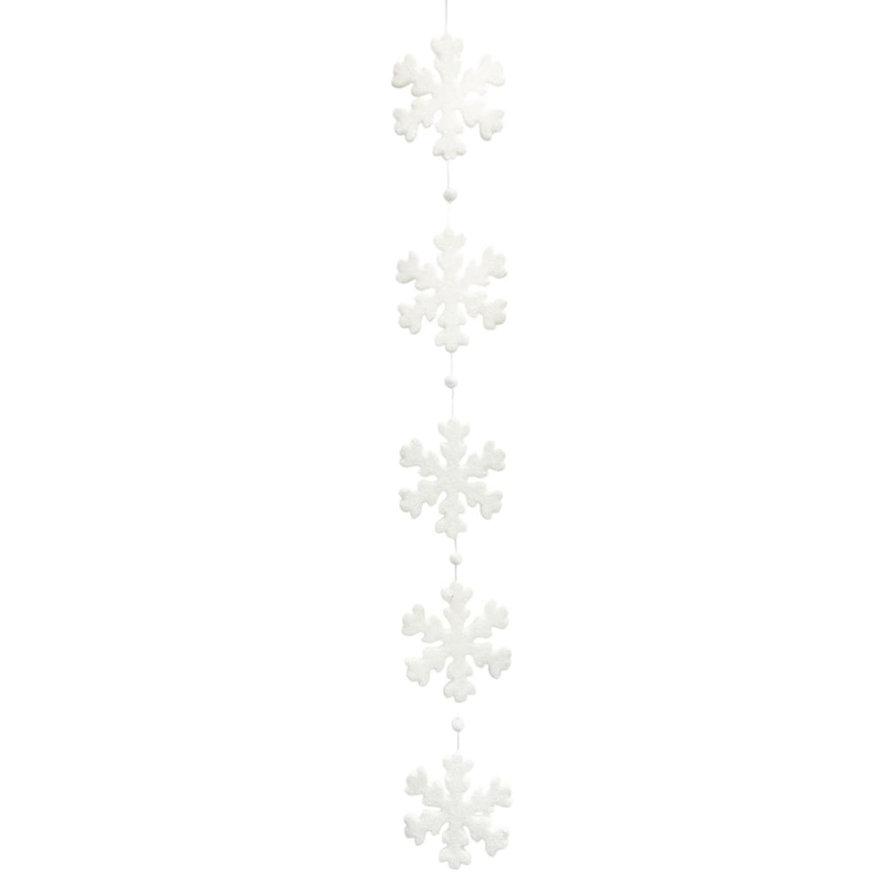 Copos de Nieve x5 en Candena 120cm