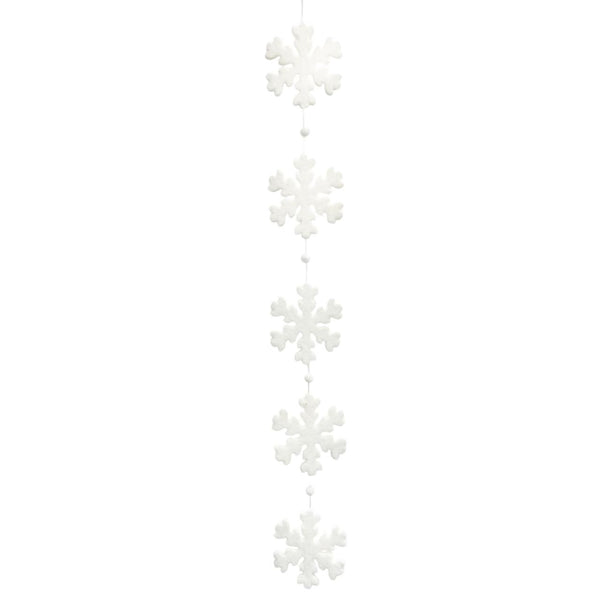 Copos de Nieve x5 en Candena 120cm