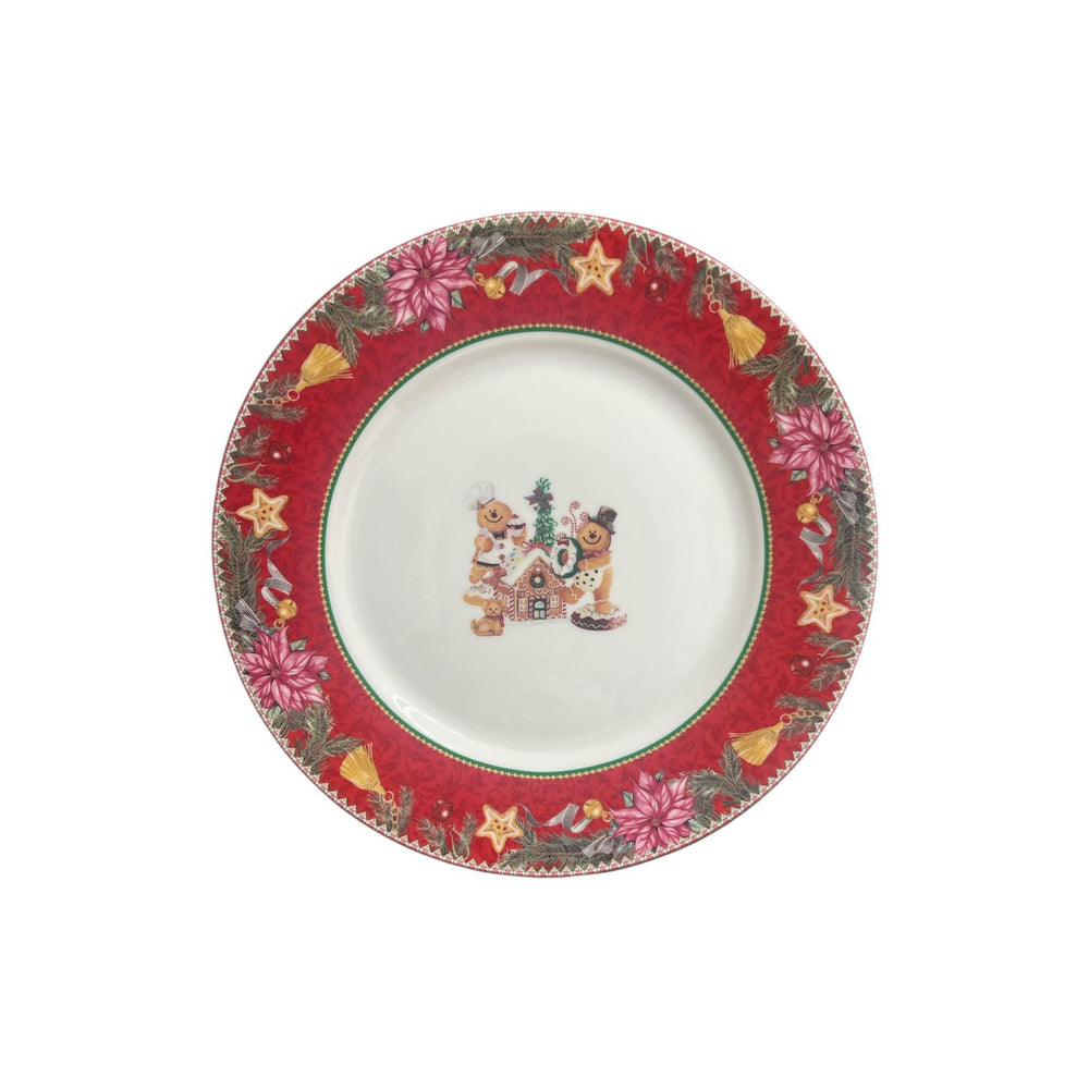 Set de Platos Pequeños X2 Galletas de Jengibre