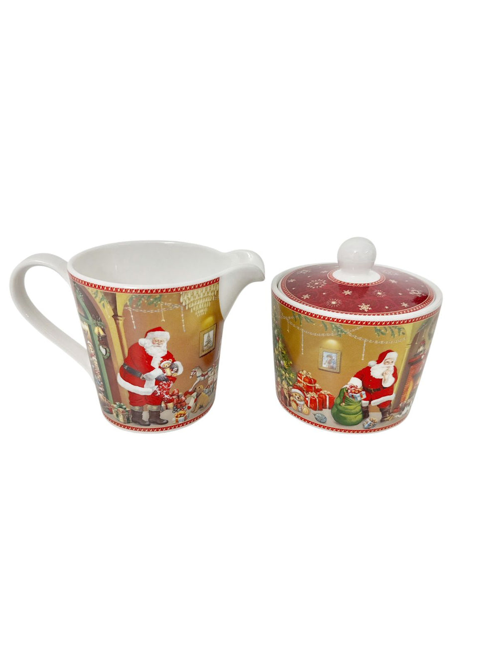 Set Jarra y Azucarera Papá Noel