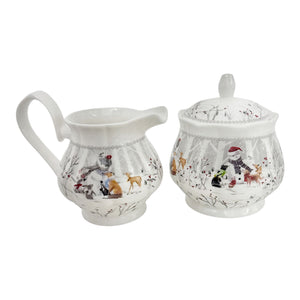 Set Jarra y Azucarera Papá Noel