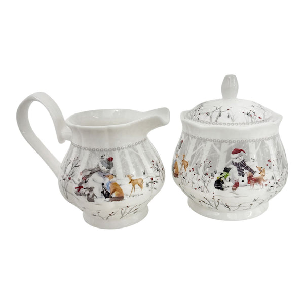Set Jarra y Azucarera Papá Noel