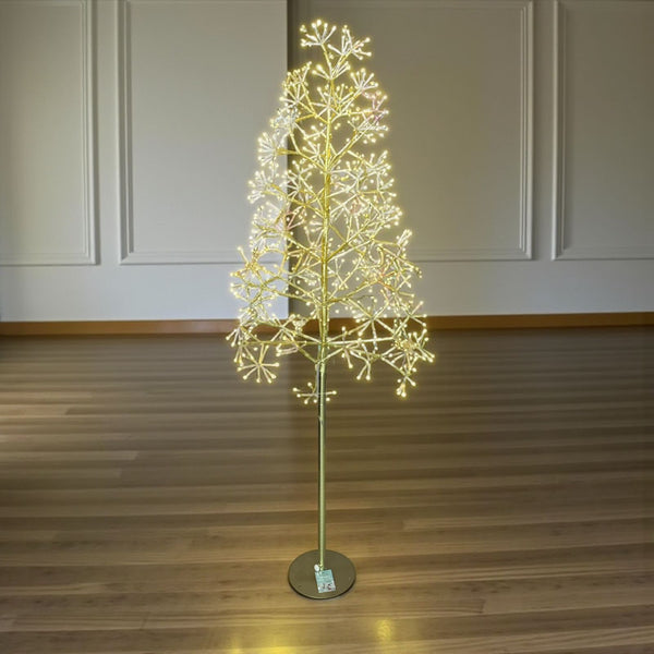 Árbol Led Dorado 150cm