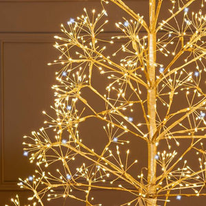 Árbol Led Dorado 150cm