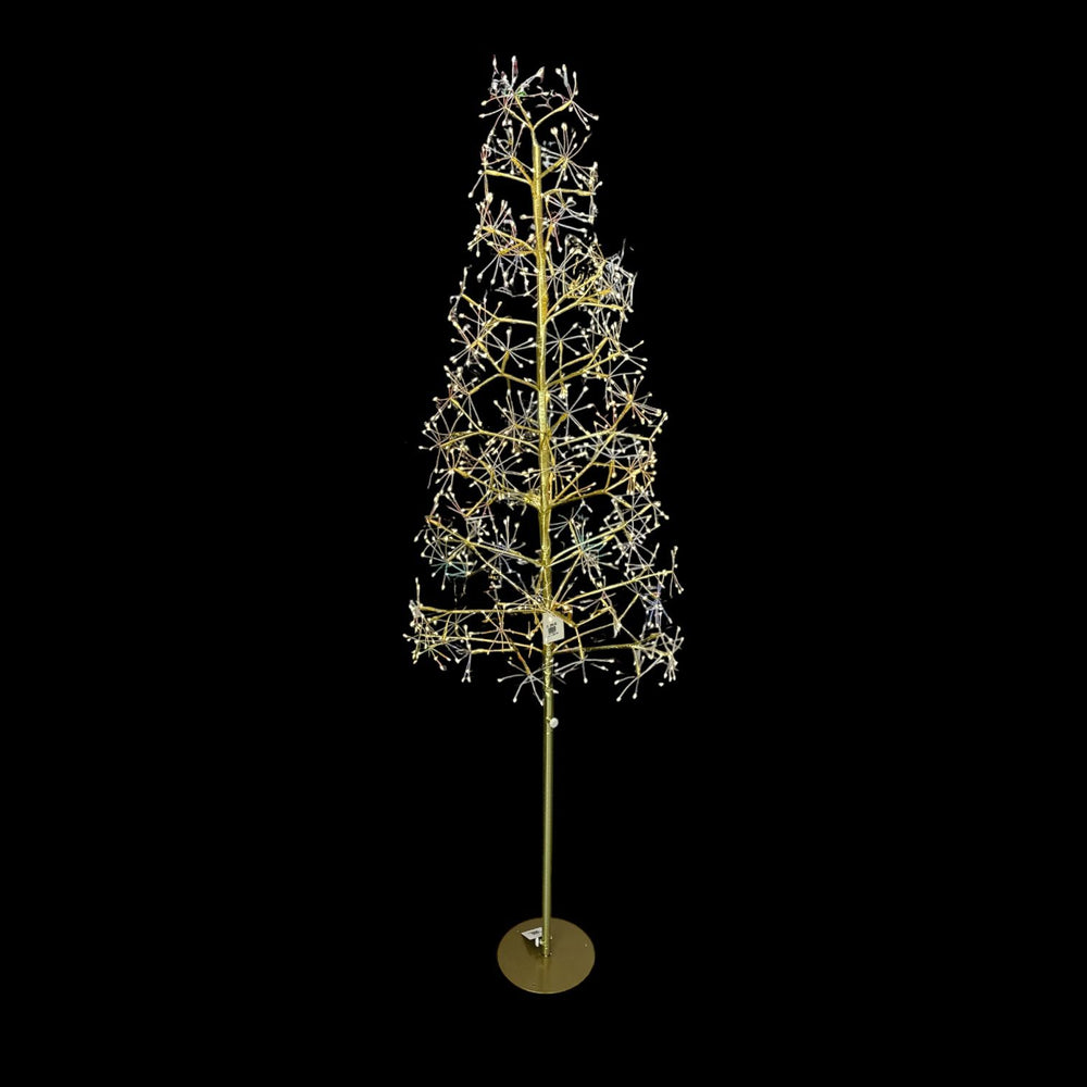 Árbol Led Dorado 180cm
