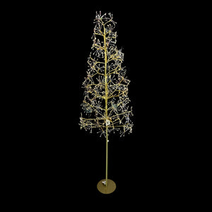 Árbol Led Dorado 180cm