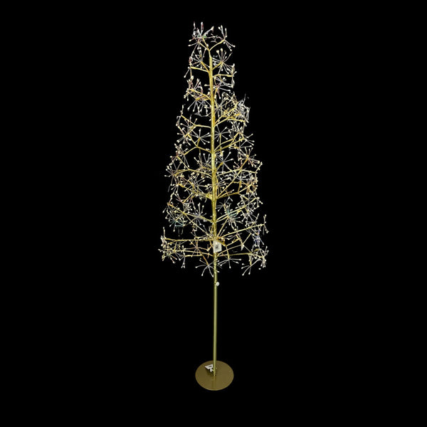 Árbol Led Dorado 180cm