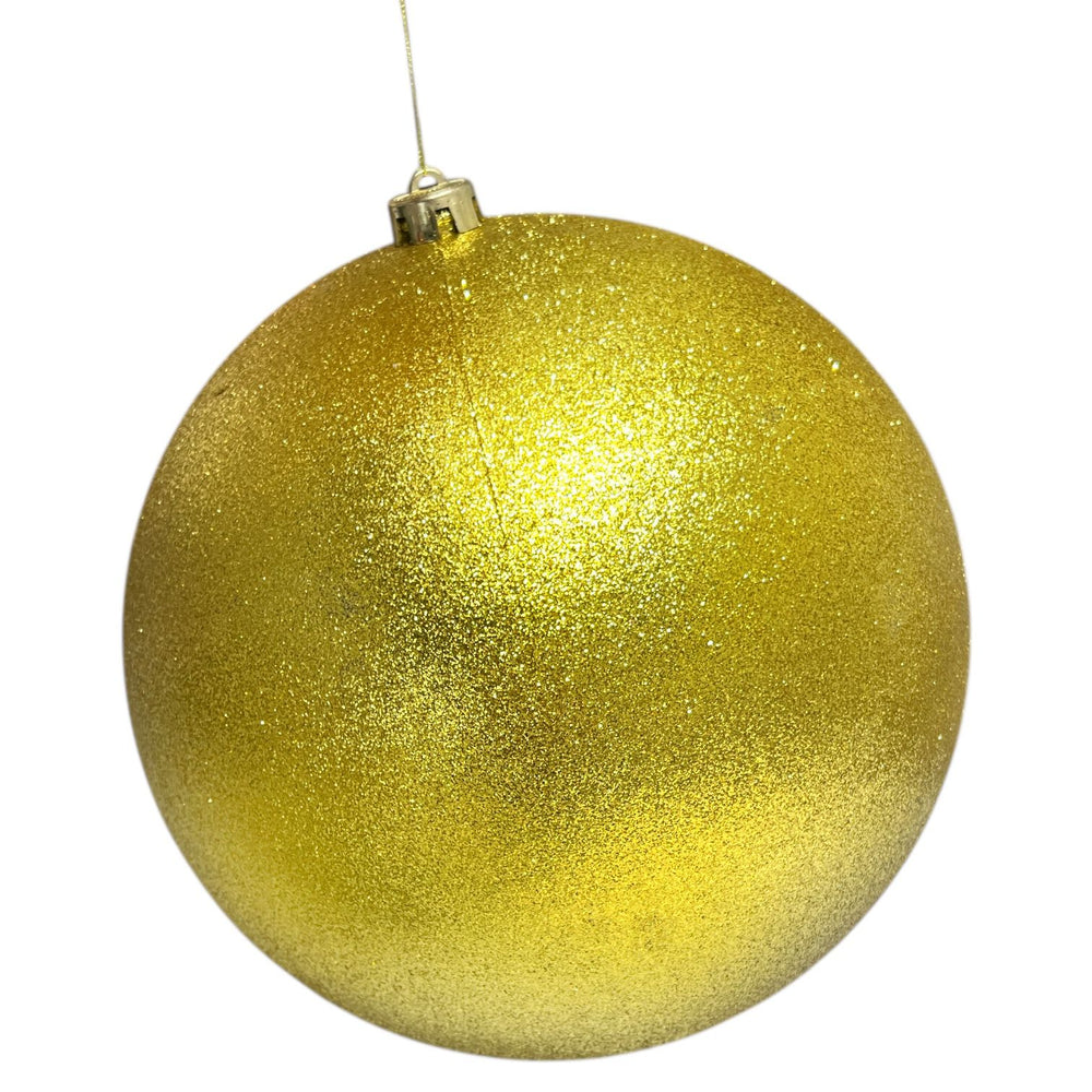 Bola DORADO ESCARCHADO 24cm