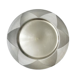 Plato de Sitio Plateado BRUMA