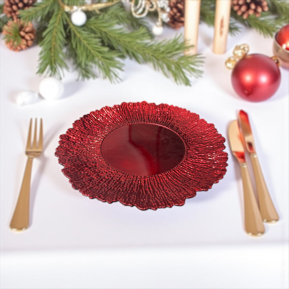 Plato de Sitio Rojo RUBI