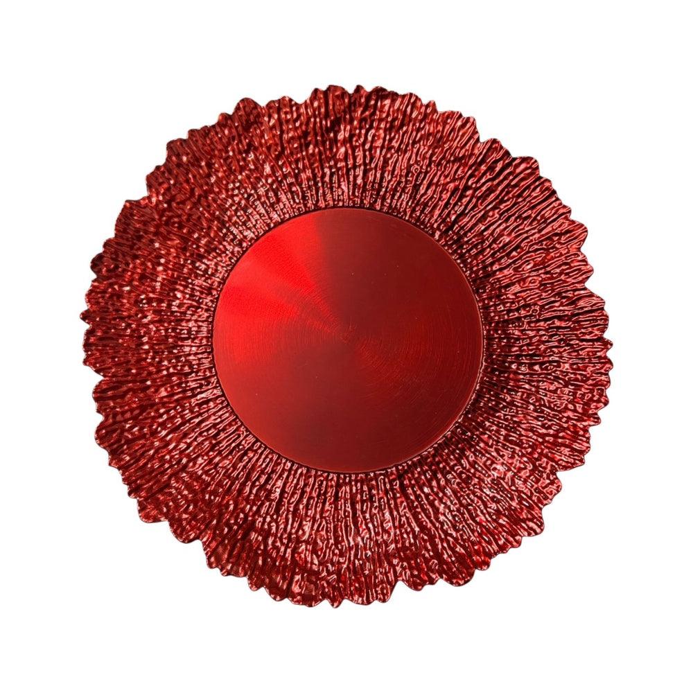 Plato de Sitio Rojo RUBI