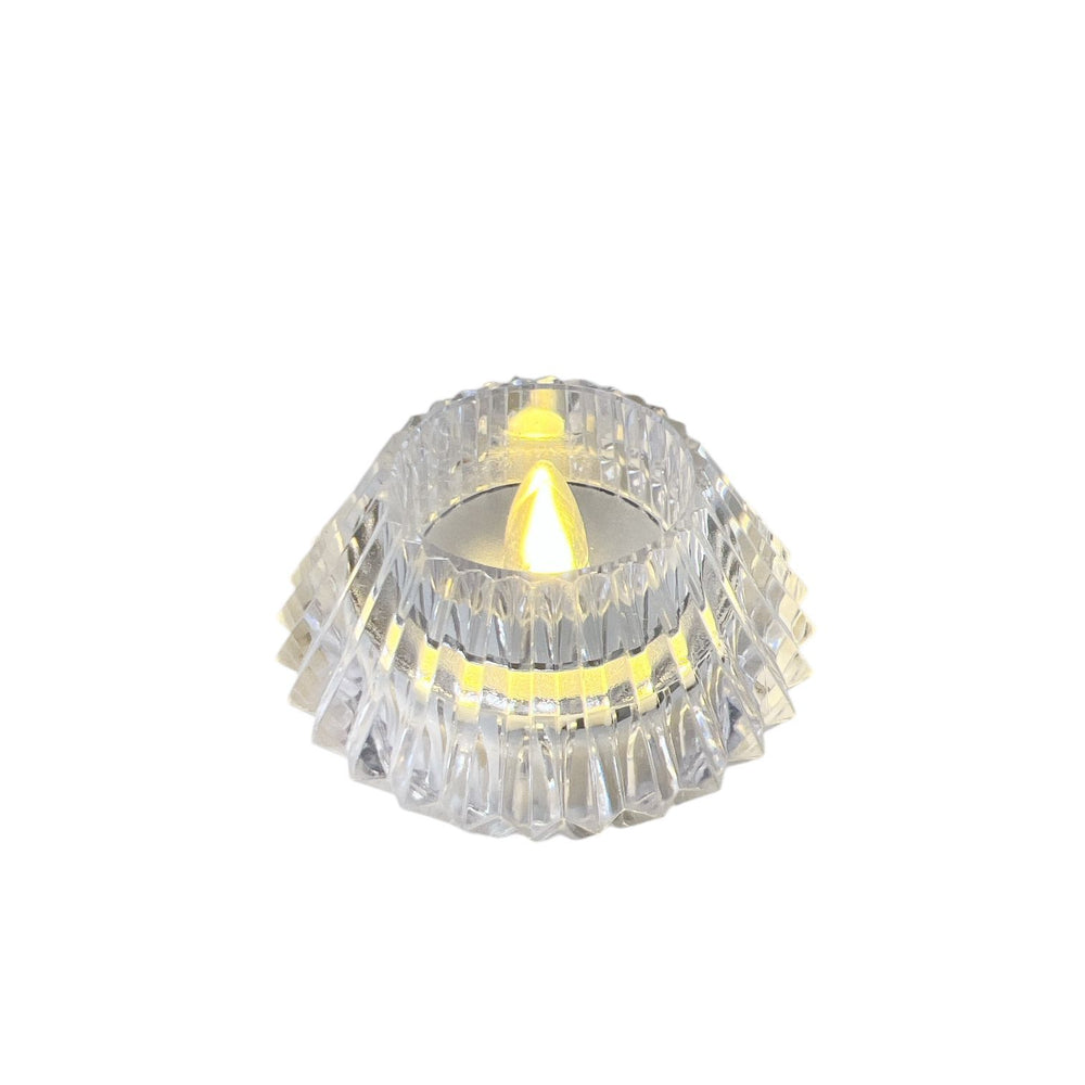 Vela led Pequeña BLANCA