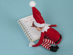 Elfo Travieso Colgante ROJO 37cm de Alto x 7cm de ancho