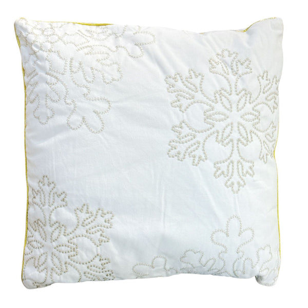 Cojín Copo de Nieves BLANCO