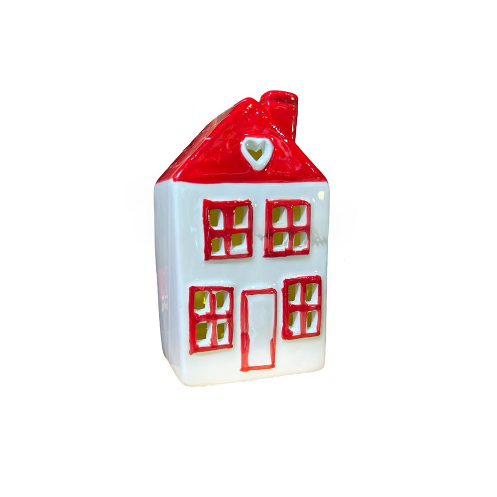 Lampara Casa Corazon Navideño