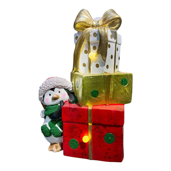 Regalos con Pingüino Navideño