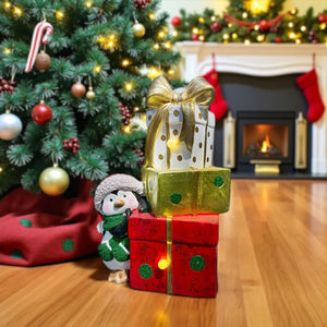 Regalos con Pingüino Navideño