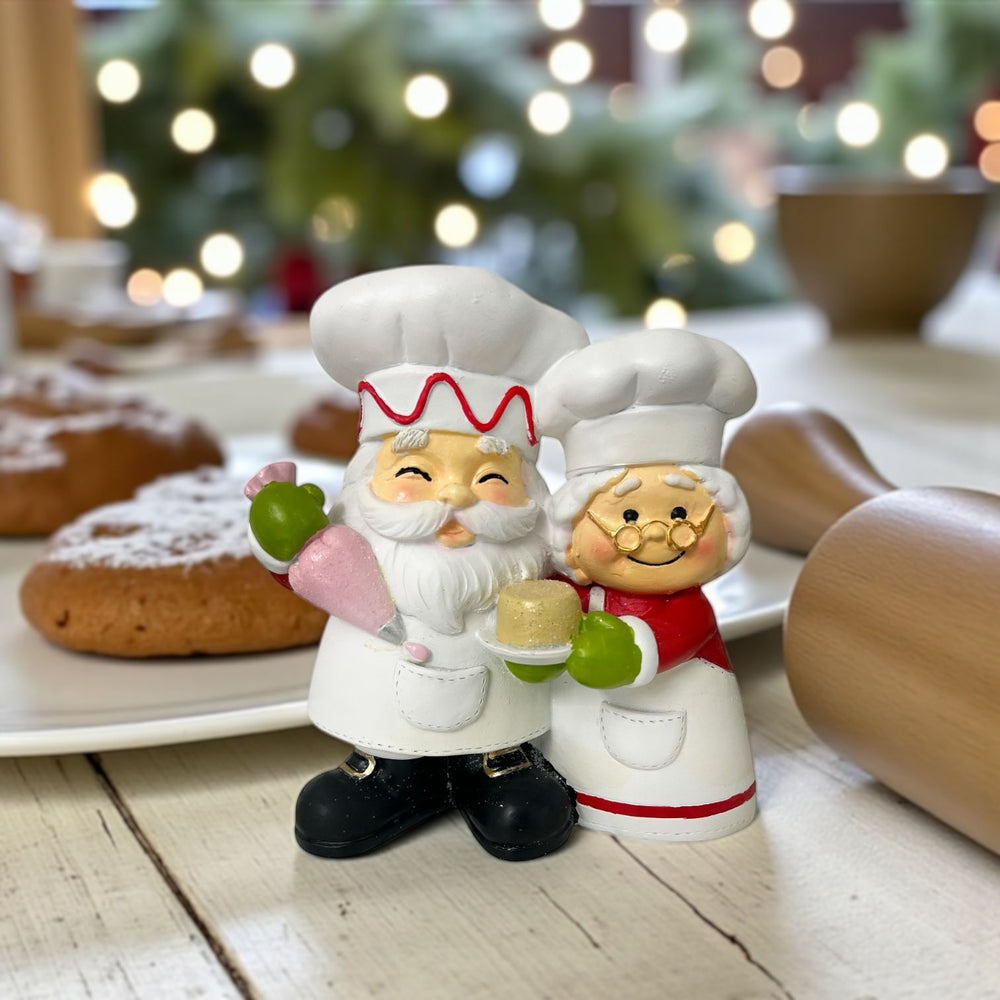 Papá Noel y Mamá Novela Cocineros