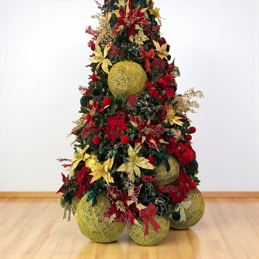 Bolas Dorada Trenzada 40cm