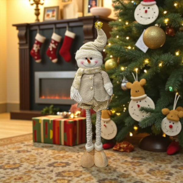 Muñeco de Nieve Beige