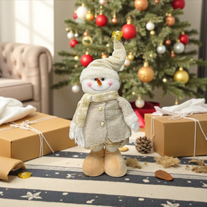 Muñeco de Nieve Beige