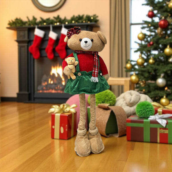 Osa Navideña Pati Larga ROJO