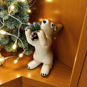 Ardilla Grande Navideña