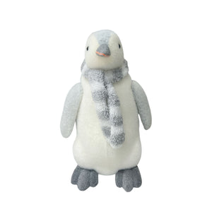 Pingüino Navideño Grande con Chalina